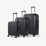 Rock Sunwave 3 piece hardside luggage set, British brand