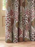 Wylder Rednut Ophelia floral jacquard curtains, UK version