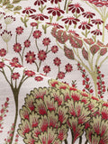 Wylder Rednut Ophelia floral jacquard curtains, UK version