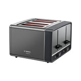 Bosch TAT5P445GB Designline Egro 4 Slice Toaster Anthracite GOODS Sainsburys   