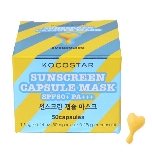 KOCOSTAR Sunscreen Capsule Mask 50 pcs