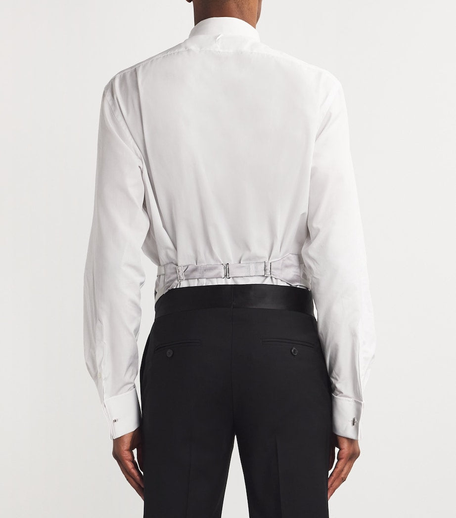 Giorgio Armani silk cummerbund, imported from the UK
