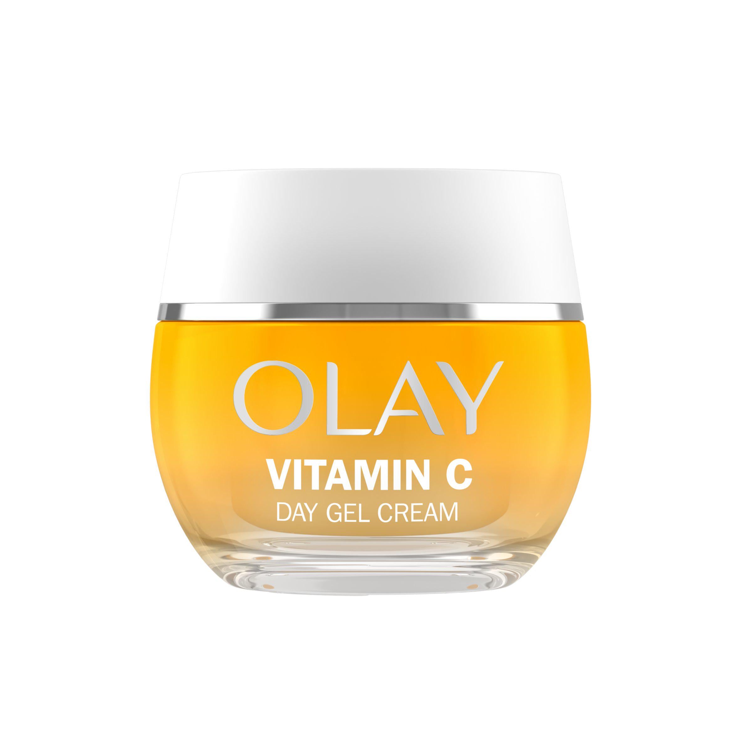 Olay Vitamin C Face Moisturiser Day Cream + AHA Niacinamide Brightening Skincare 50ml GOODS Sainsburys   