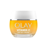 Olay Vitamin C Face Moisturiser Day Cream + AHA Niacinamide Brightening Skincare 50ml GOODS Sainsburys   