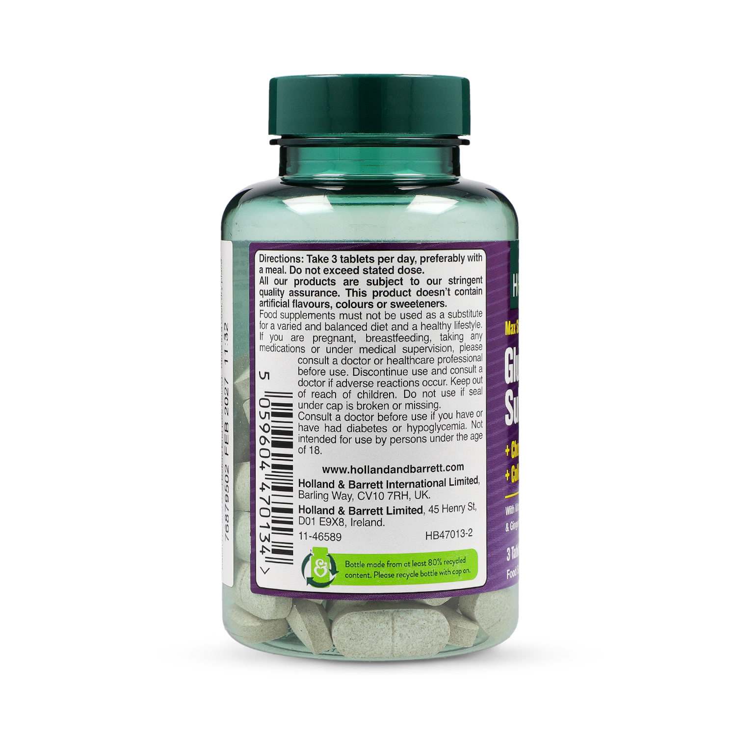 Holland & Barrett Glucosamine & Chondroitin 90 Tablets, UK version