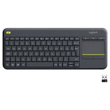 Logitech K400 Plus wireless keyboard (British brand)
