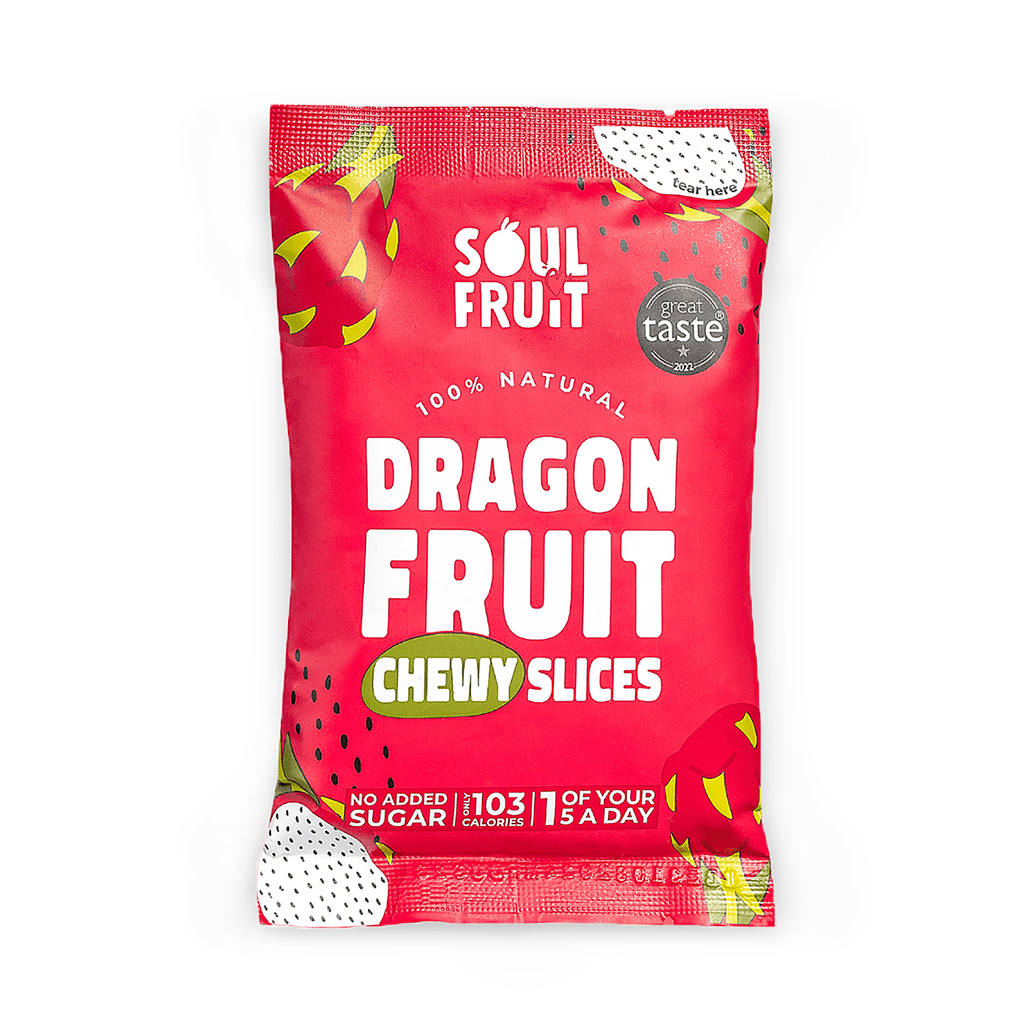 Soul Fruit Soft Dried Dragon Fruit Slices 30g
