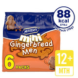 McVitie's Mini Gingerbread Men Multipack Biscuits   6 x 25g GOODS M&S   