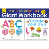 Roger Priddy giant spiral wipe-clean workbook - British product