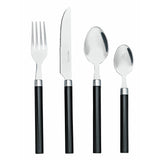 Argos Home 16 piece cutlery set black stainless steel, UK version