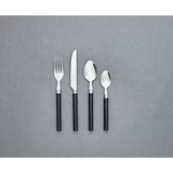 Argos Home 16 piece cutlery set black stainless steel, UK version