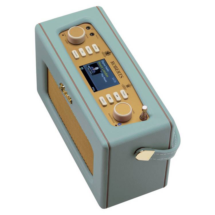 Roberts Revival RD70 DAB radio duck egg, UK version
