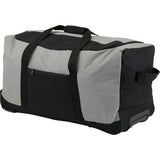 Large grey wheeled holdall with 80 litre capacity, UK version