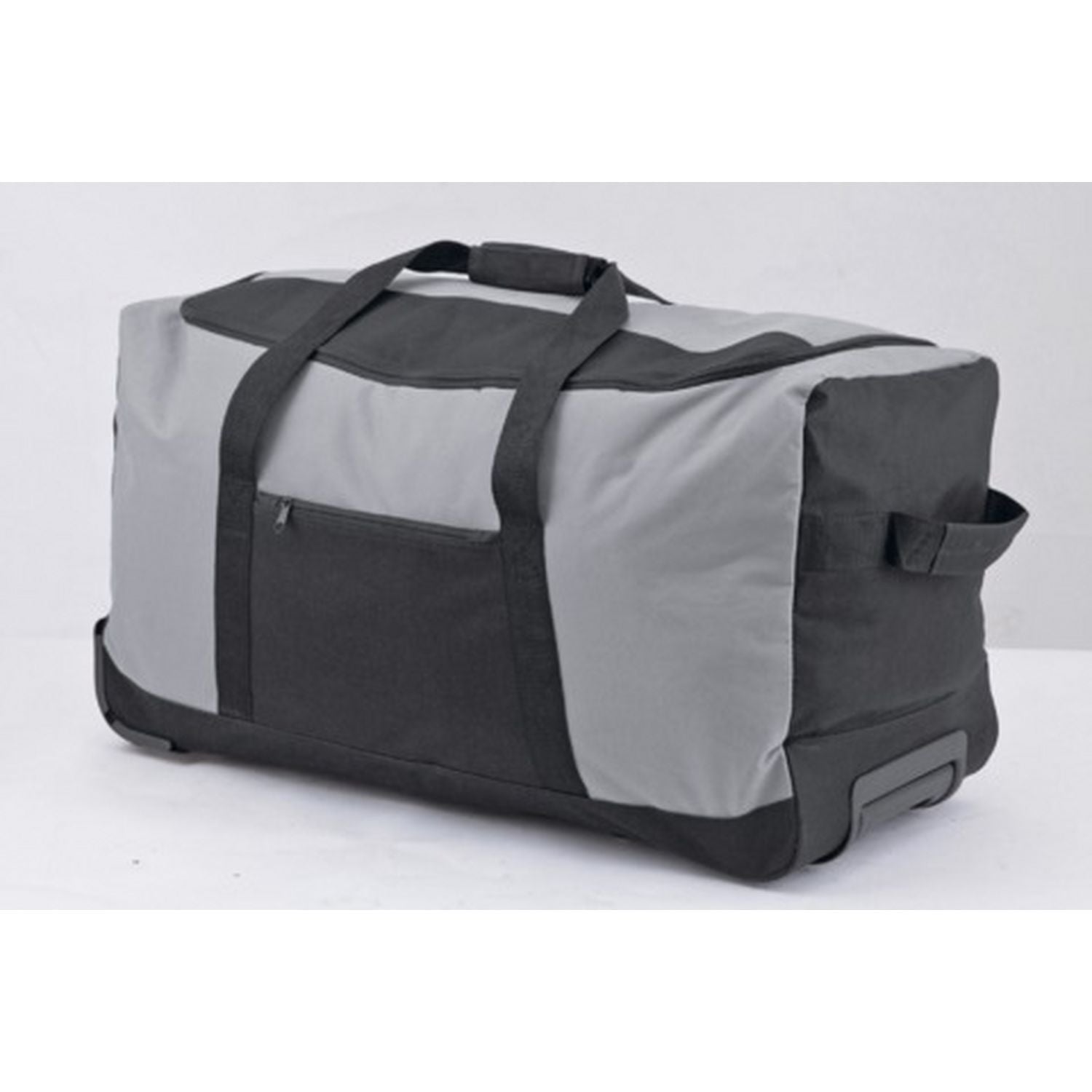 Large grey wheeled holdall with 80 litre capacity, UK version