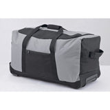 Large grey wheeled holdall with 80 litre capacity, UK version