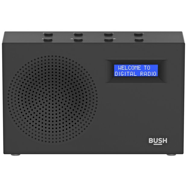 Bush Sandy DAB/FM portable radio black (British brand)
