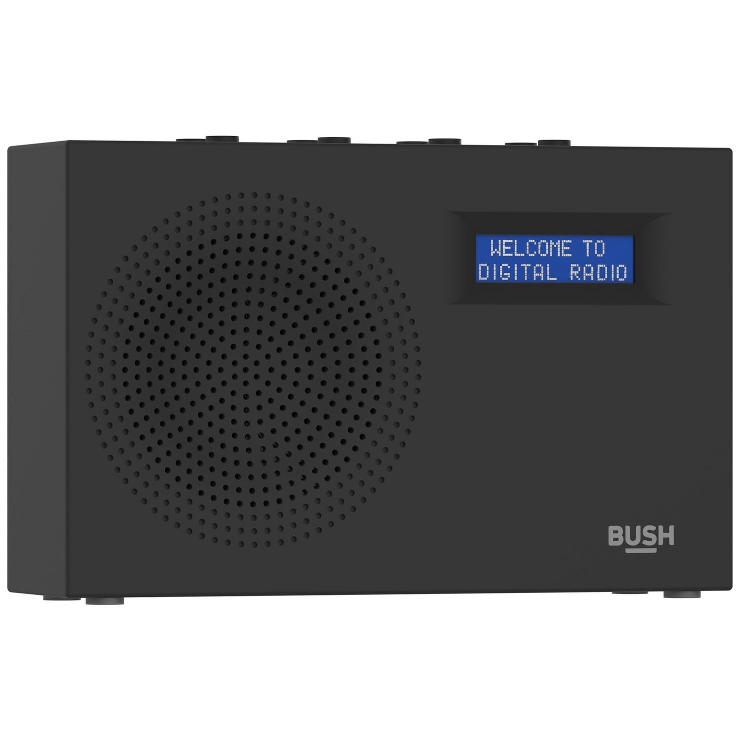 Bush Sandy DAB/FM portable radio black (British brand)