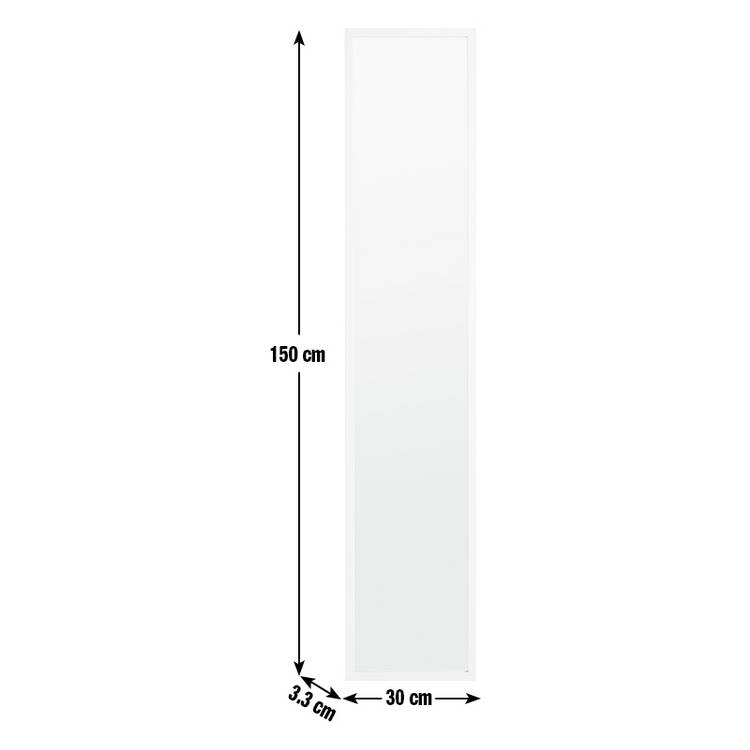 Argos Home white freestanding cheval mirror 150x30cm (British brand)