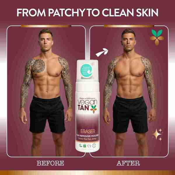 VeganTan Tan Eraser Mousse 120ml - British product