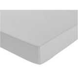 Habitat Cotton 200TC Grey Extra Deep Fitted Sheet - Single