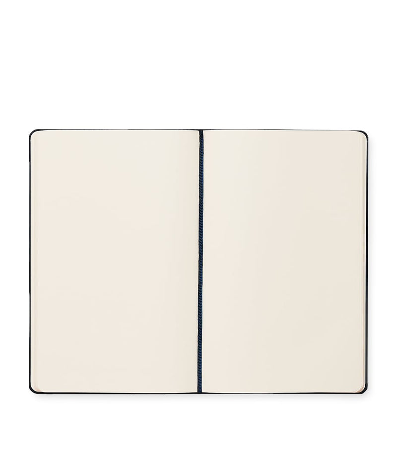 Moleskine large embroidered potpourri notebook 13x21cm with 176 pages, imported from the UK
