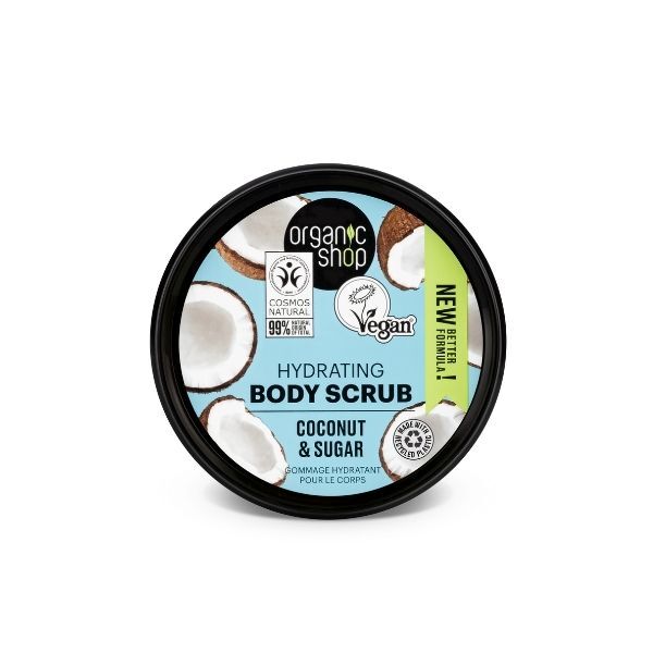 Organic Shop Hydrating Body Scrub Coconut 250ml GOODS Superdrug   