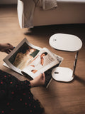 Daylight Company Foldi Go portable white desk lamp, UK version