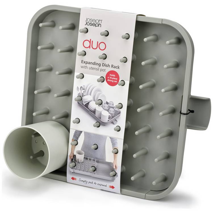 Joseph Joseph Duo Expandable Dish Rack grey - British product