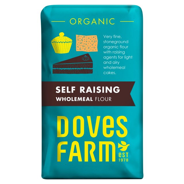 Doves Farm Organic Self Raising Wholemeal Flour   1kg