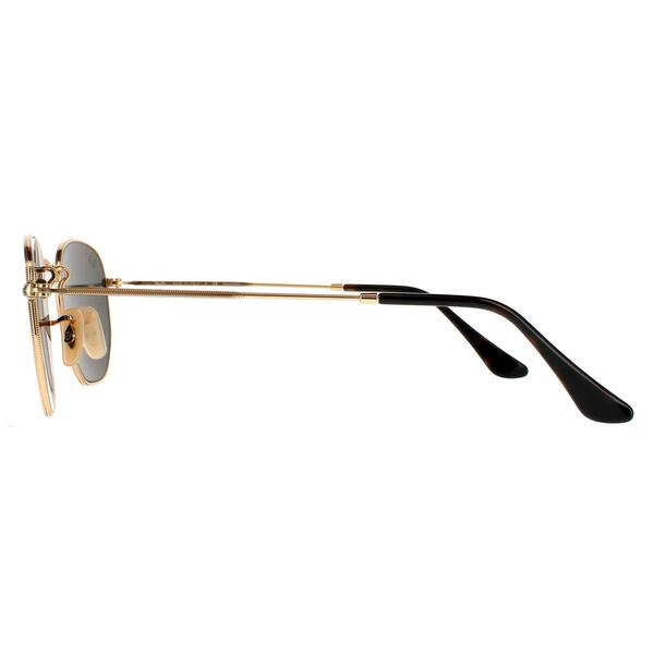 Ray-Ban Hexagonal RB3548N gold polarised sunglasses - British product