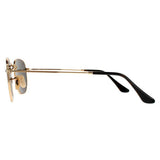 Ray-Ban Hexagonal RB3548N gold polarised sunglasses - British product