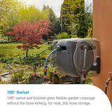 GARDENA auto rewind wall mountable hose box 25m - British product