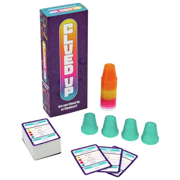 Tomy Clued Up Game family party game - British product