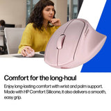 HP 720M Tilt Ergonomic Wireless Mouse pink, UK version