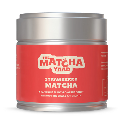 Holland & Barrett Matcha Yaad Strawberry Matcha Powder 25g- Buy online at McGrocer