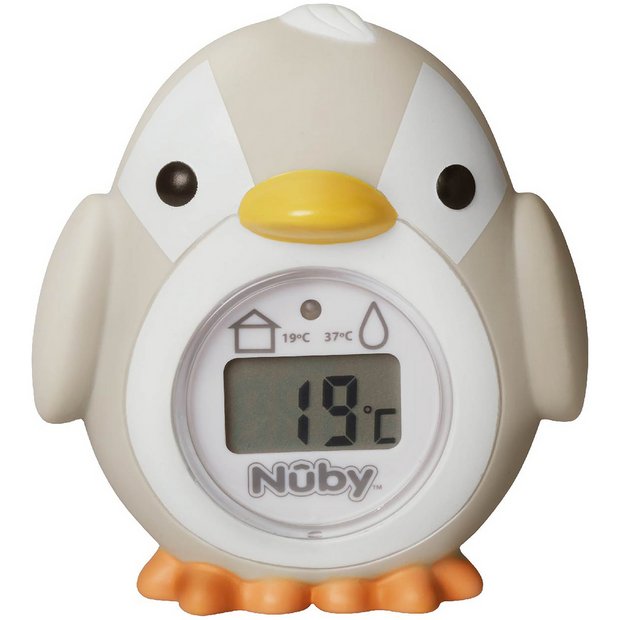 Nuby bath thermometer penguin with LCD display imported from the UK
