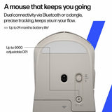 HP 400 quiet wireless mouse Maple, imported from the UK
