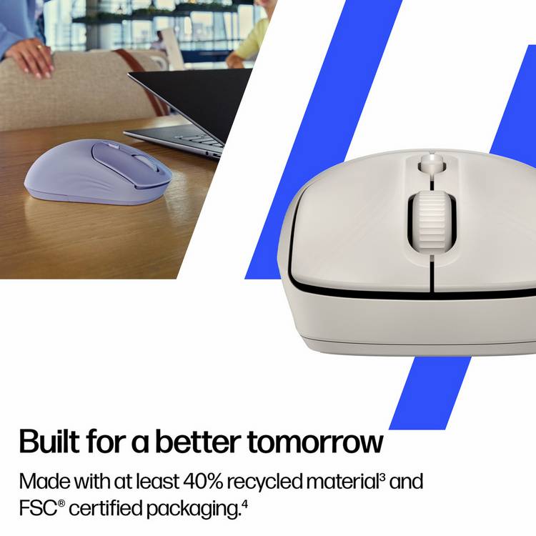 HP 400 quiet wireless mouse Maple, imported from the UK