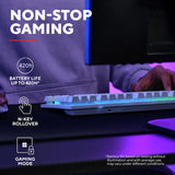 GXTrust 831 Thado TKL wireless gaming keyboard white, imported from the UK
