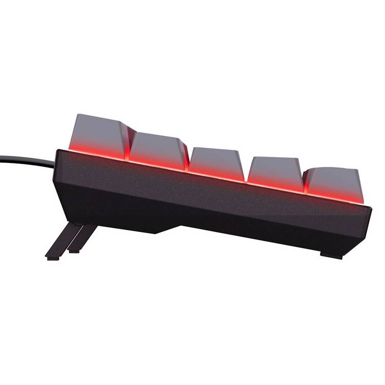 GXTrust Acira 60% mini gaming keyboard, imported from the UK