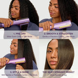 Shark SilkiPro Straight hair styler Plum Satin, UK version
