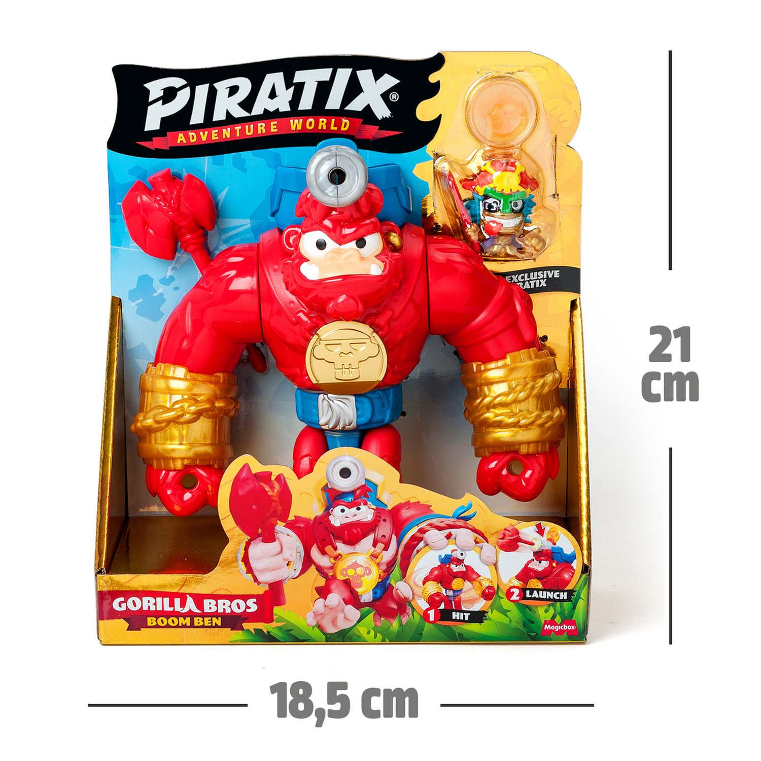 Piratix Boom Ben action figure 21.2cm, UK version