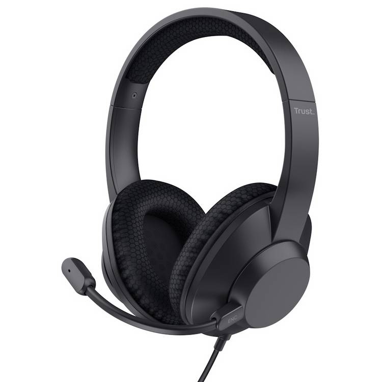 Trust Ayda Max PC Headset black - British product