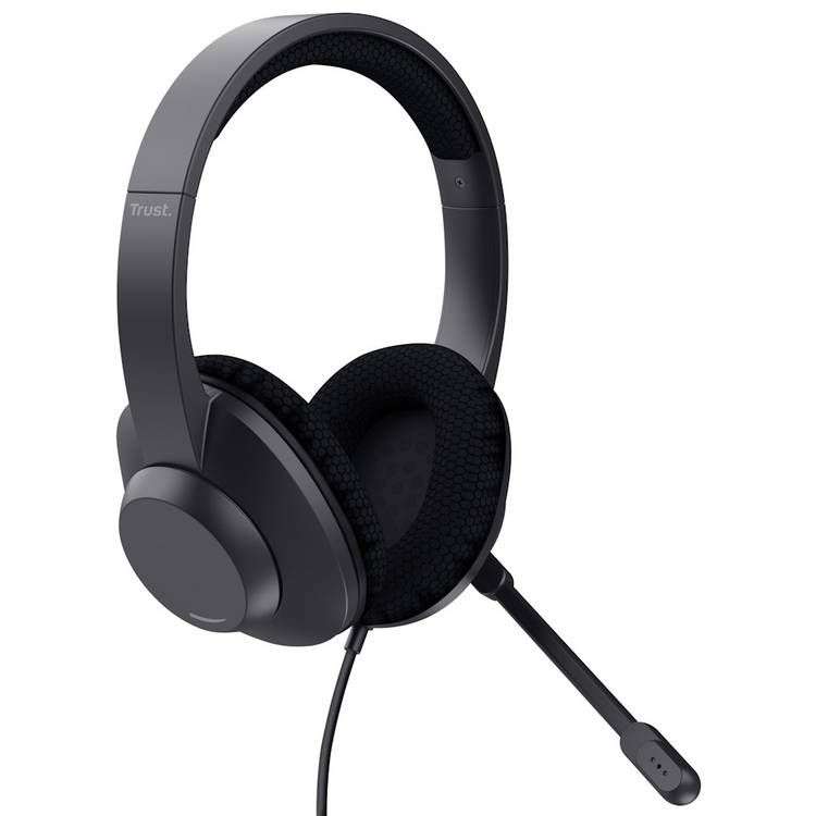 Trust Ayda Max PC Headset black - British product