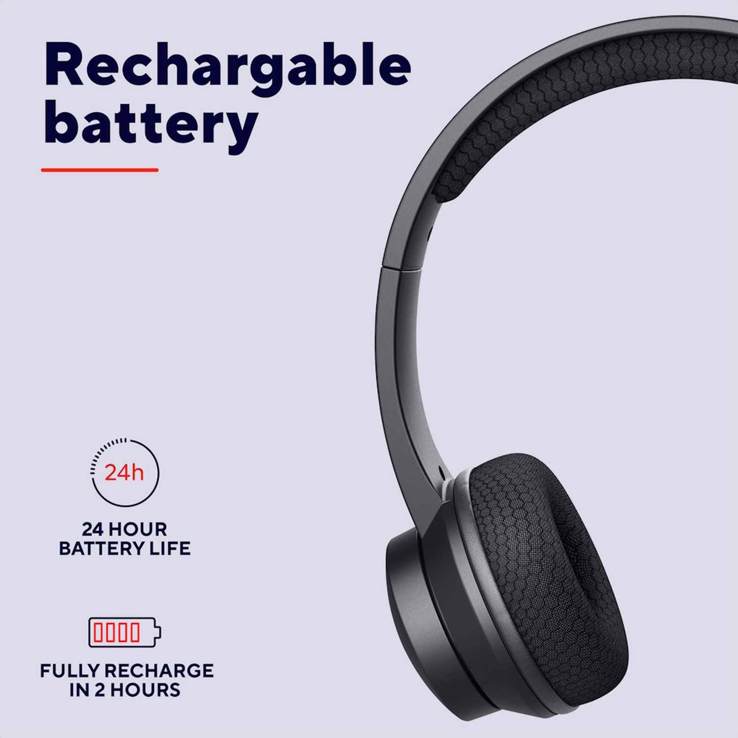Trust Ayda wireless headset Black (British brand)