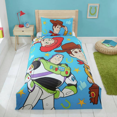 Argos Disney Toy Story 5 Kids Howdy Blue Single Bedding Set- Buy online at McGrocer