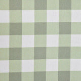 Argos Home gingham shower curtain in sage green - British product