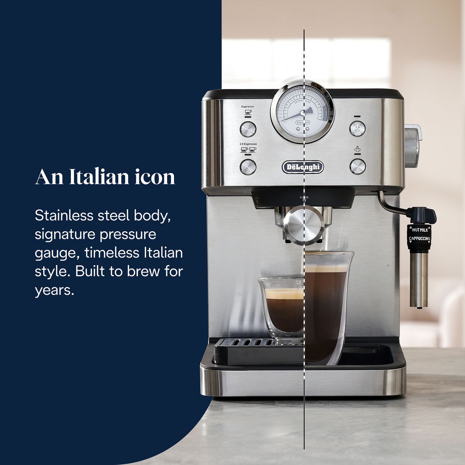De'Longhi Classic Espresso Coffee Machine, UK version