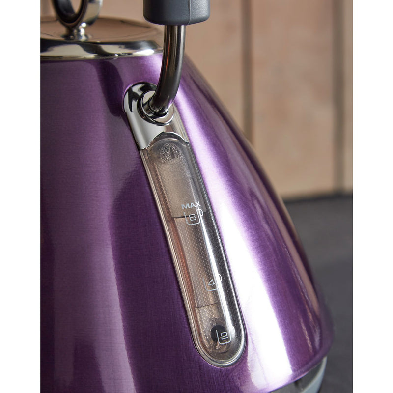 Morphy Richards purple pyramid kettle 1.5L, UK version