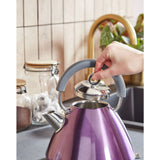 Morphy Richards purple pyramid kettle 1.5L, UK version